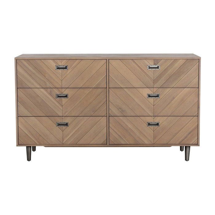 Sunpan Greyson Dresser - Light Acacia