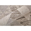 Feizy Vancouver 39NRF Modern Geometric Rug in Tan/Brown/Ivory