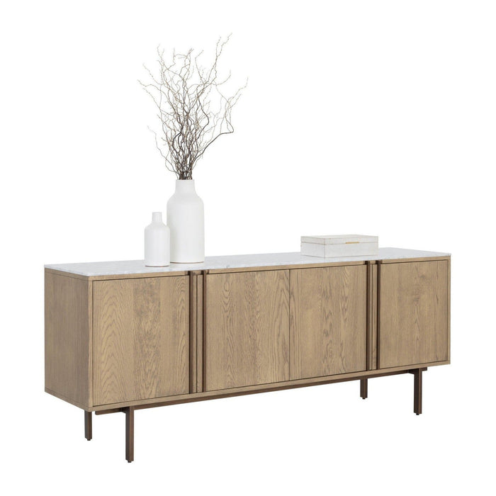 Sunpan Briar Sideboard - Weathered Oak