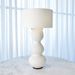 Global Views Torch Table Lamp - Matte White