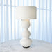 Global Views Torch Table Lamp - Matte White