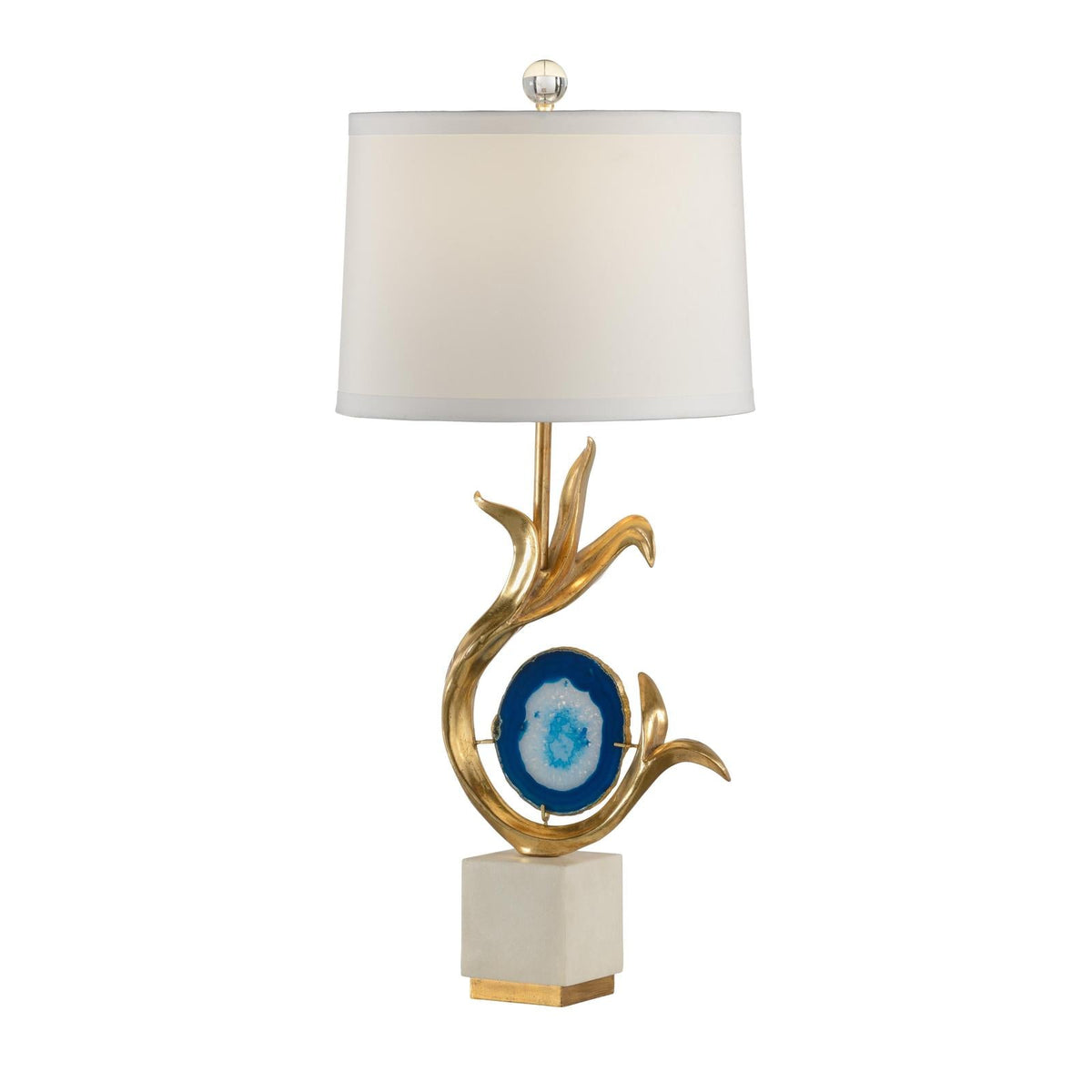 Wildwood Zulli Blue Gold Table Lamp