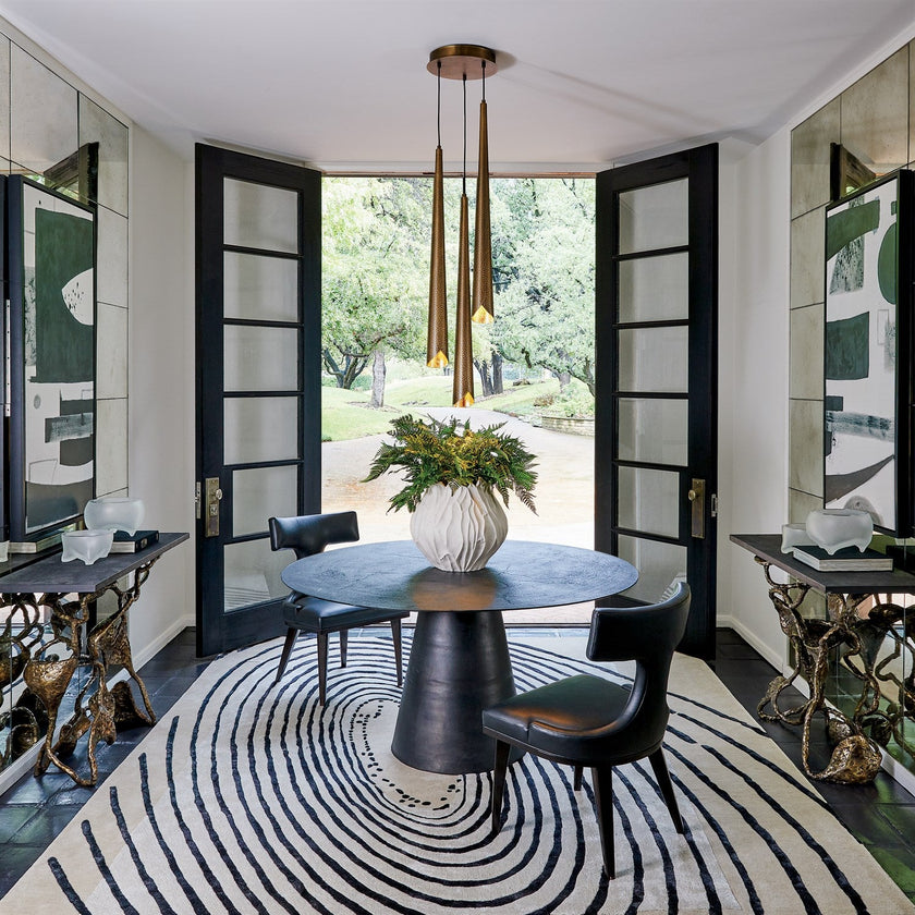 Global Views Concentric Circles Rug