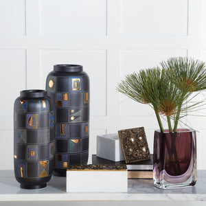 Global Views Script Vases & Bowl
