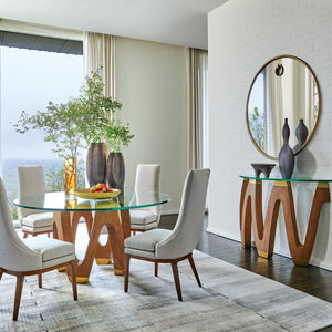 Global Views Wave Console Table