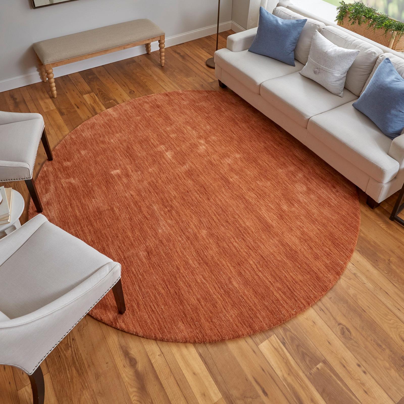 Feizy Luna 8049F Modern Solid Rug