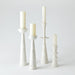 Global Views Center Flair Candle Stand - White