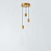 Global Views Layered Raindrop Pendant