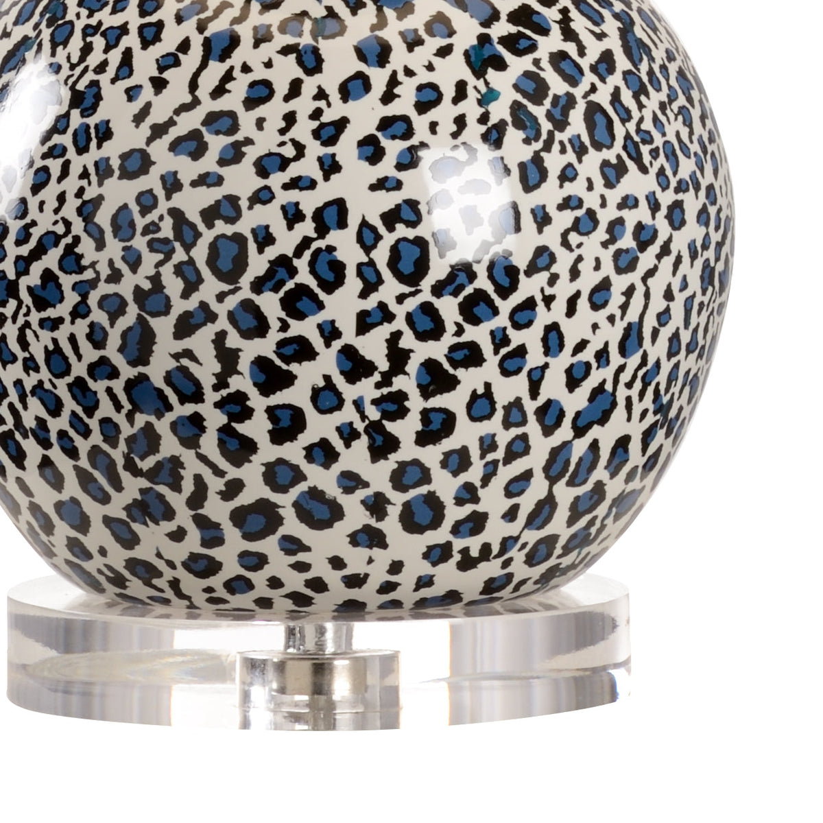 Wildwood Snow Leopard Table Lamp
