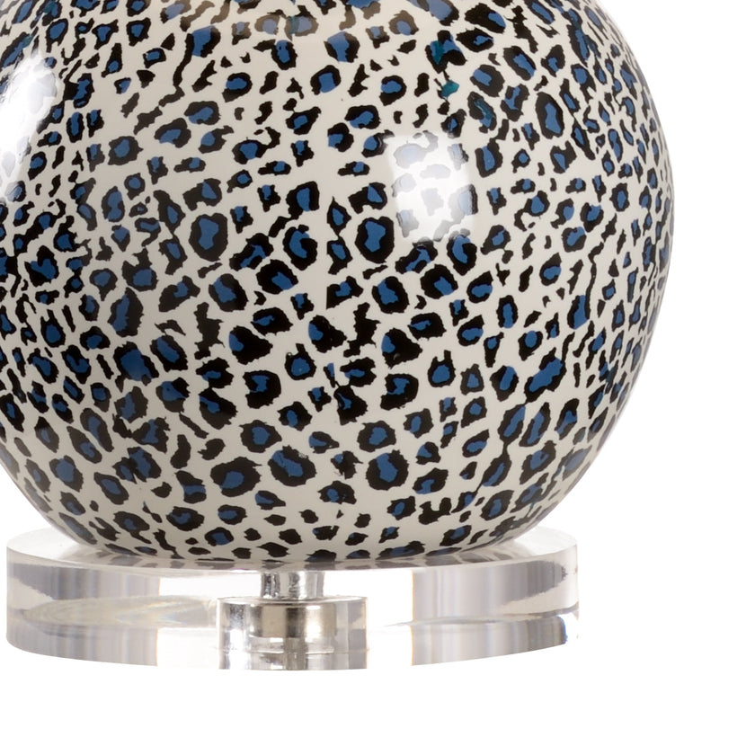 Wildwood Snow Leopard Table Lamp