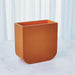 Global Views Radius Edge Leather Desk Accessories - Orange