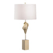 Wildwood Gold Shell Wishes Lamp