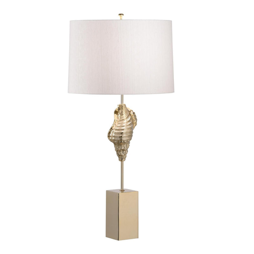 Wildwood Gold Shell Wishes Lamp