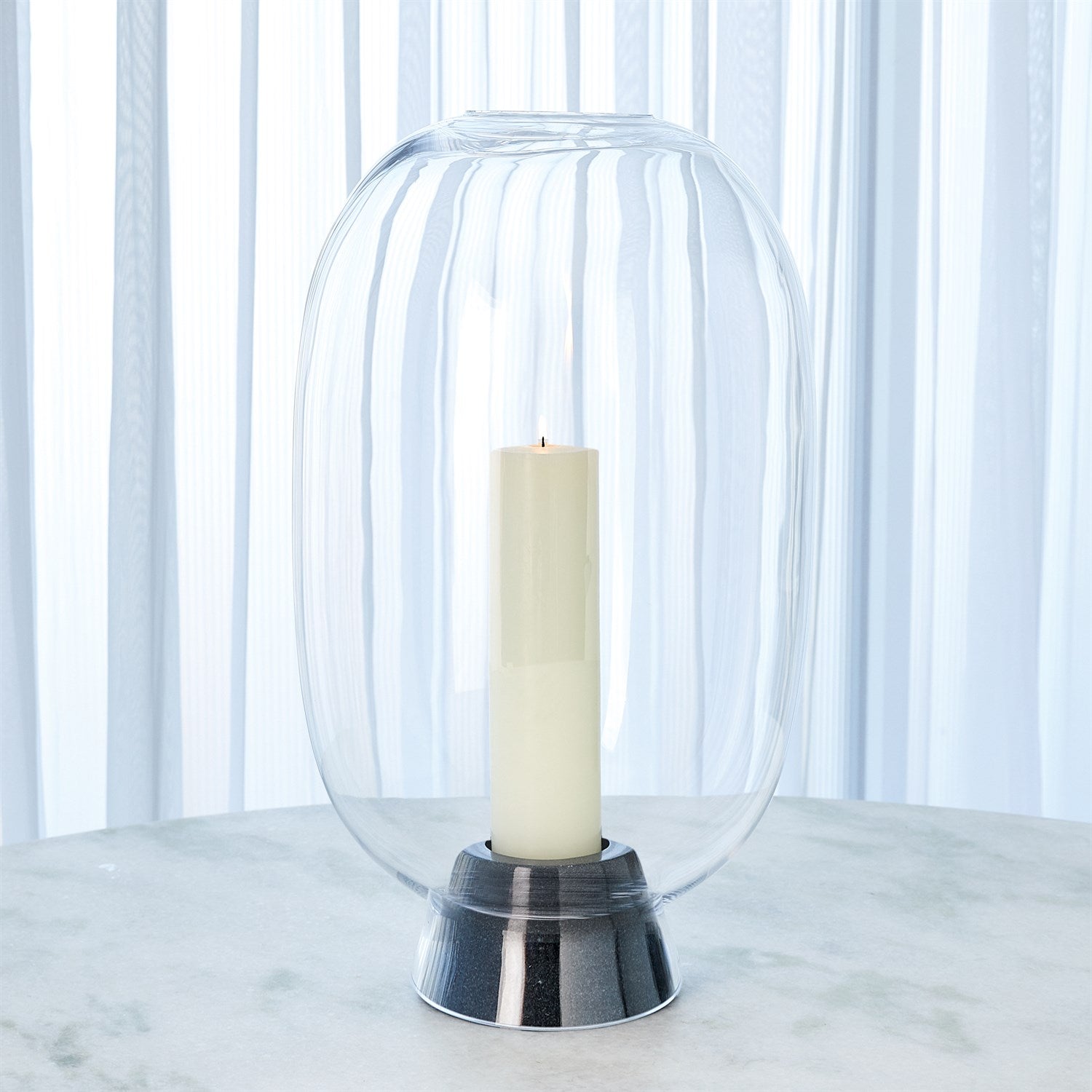 Global Views Marble Cone Hurricane