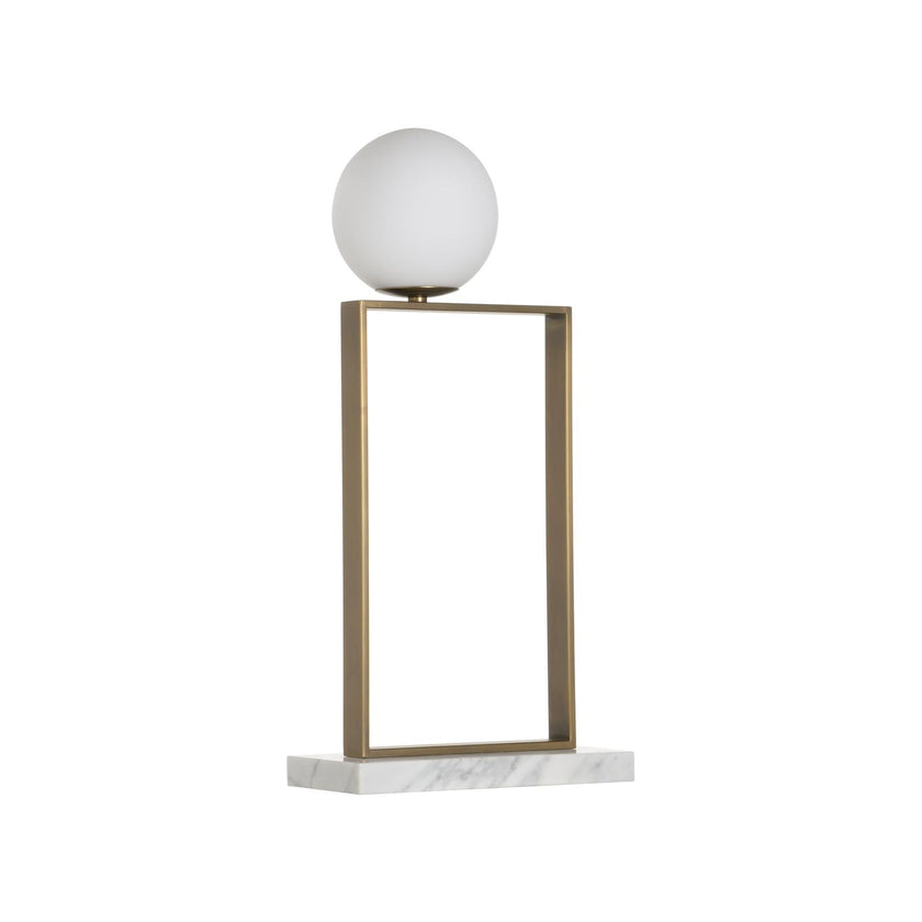 Wildwood Milano Antique Brass Table Lamp