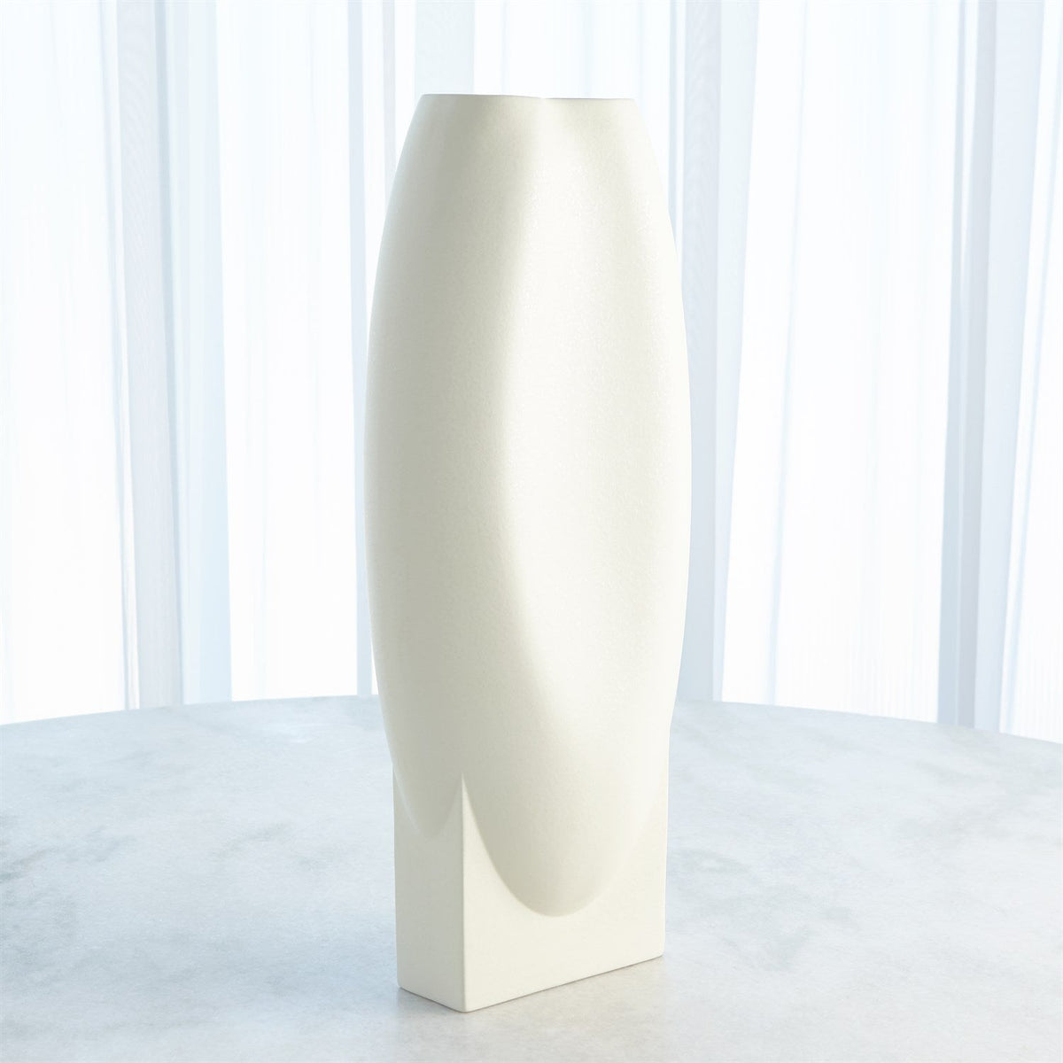 Global Views Orpheus Vases & Bowl - Ivory