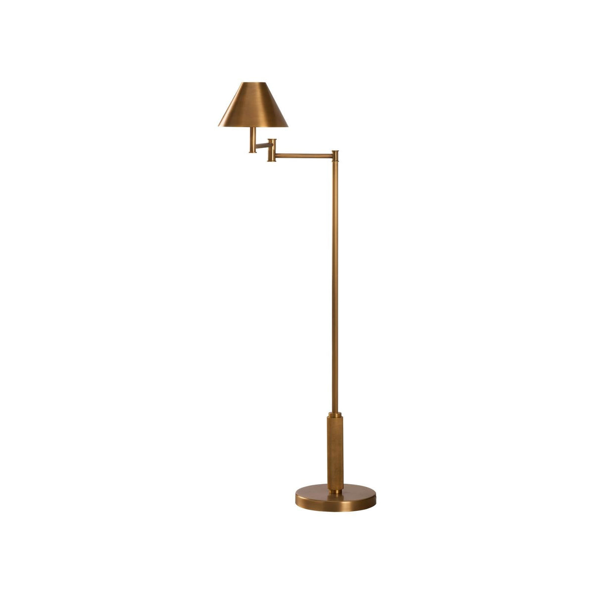 Wildwood Woodbury Brass Floor Lamp