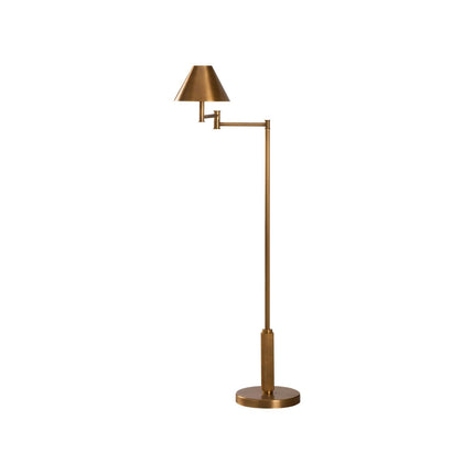 Wildwood Woodbury Brass Floor Lamp