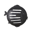 Global Views Wall Mount Fish - Matte Black
