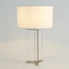 Global Views Y Table Lamp - Nickel