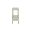 Chelsea House Conner Cane Console Table