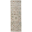 Feizy Dartmouth 39QKF Transitional Abstract Rug in Tan/Brown/Blue
