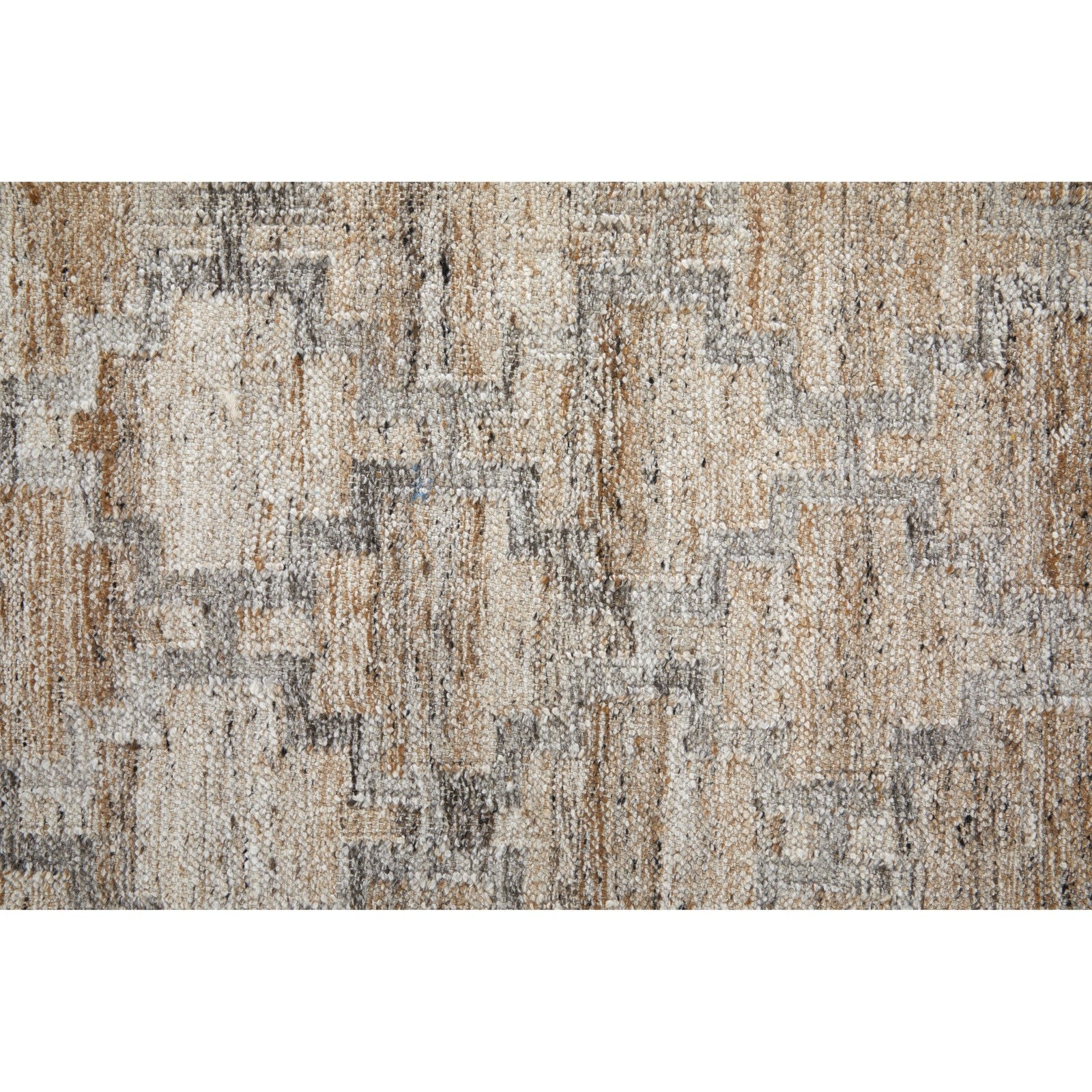 Feizy Beckett 0787F Transitional Trellis & Lattice in Tan/Gray/Ivory