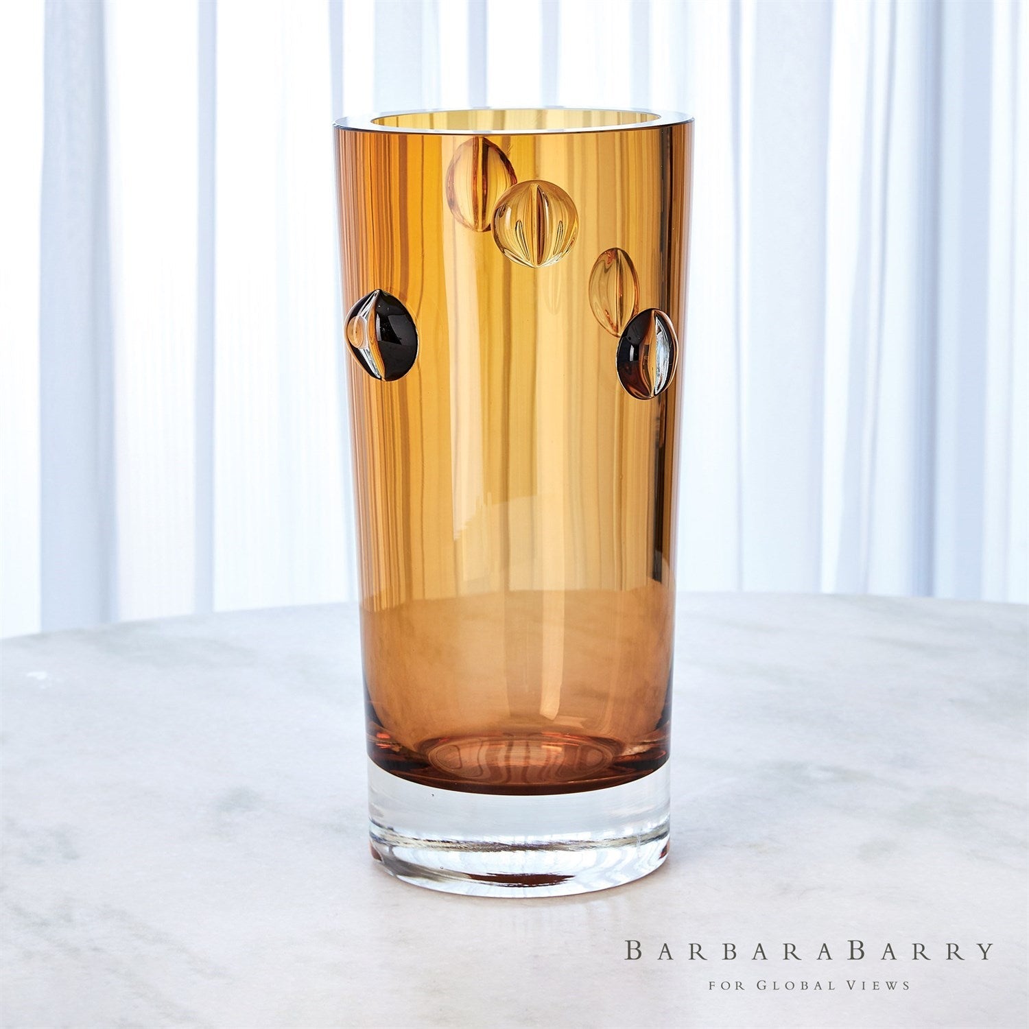 Global Views Glass Vase & Bowl