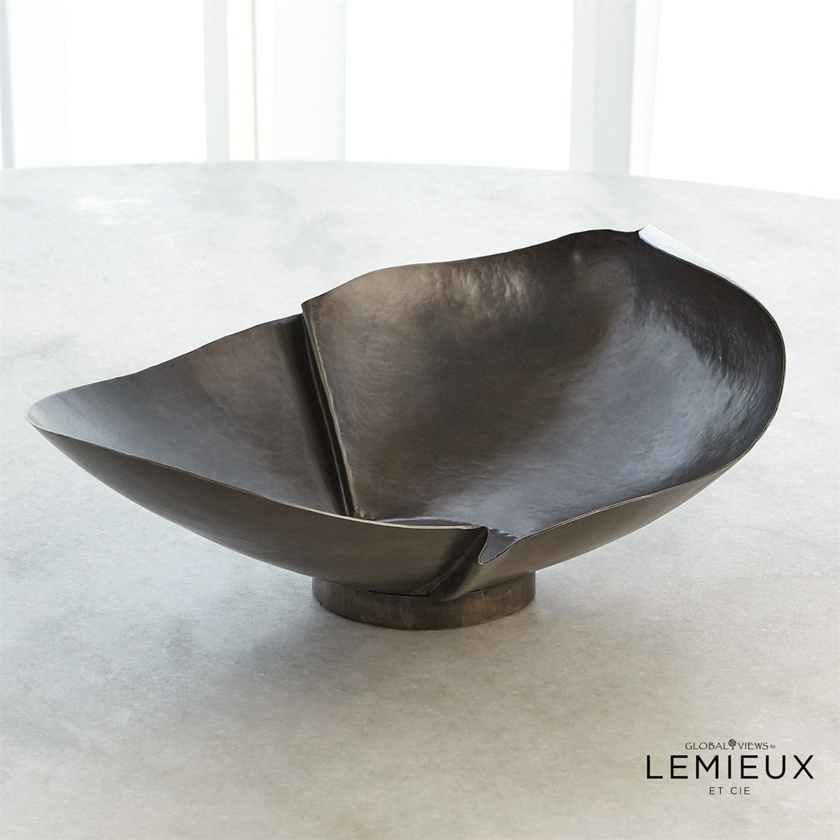 Global Views Creased Rolled Bowl