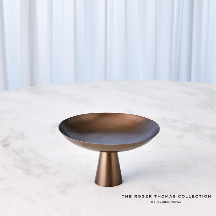 Global Views Fontana Compote - Bronze