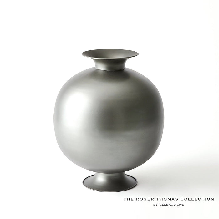 Global Views Bronzino Orb Vase - Genmetal