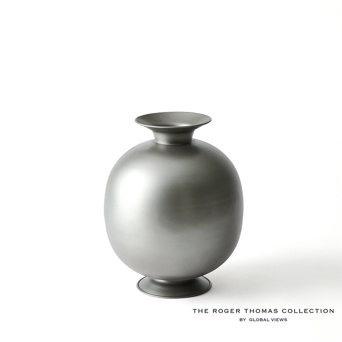 Global Views Bronzino Orb Vase - Genmetal