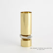Global Views Romano Brass Candle Holder