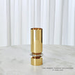 Global Views Romano Brass Candle Holder