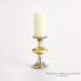 Global Views Gabriel Candle Holder - Nickel