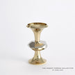 Global Views Gabriel Candle Holder - Brass