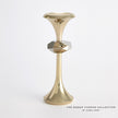 Global Views Gabriel Candle Holder - Brass