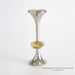 Global Views Gabriel Candle Holder - Nickel