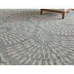 Feizy Wallace 8A38F Modern Floral & Botanical Rug in Gray/Ivory