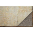 Feizy Eastfield 69FRF Modern Abstract Rug in Yellow/Ivory/Gold