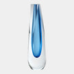 Global Views Cut Glass Vase