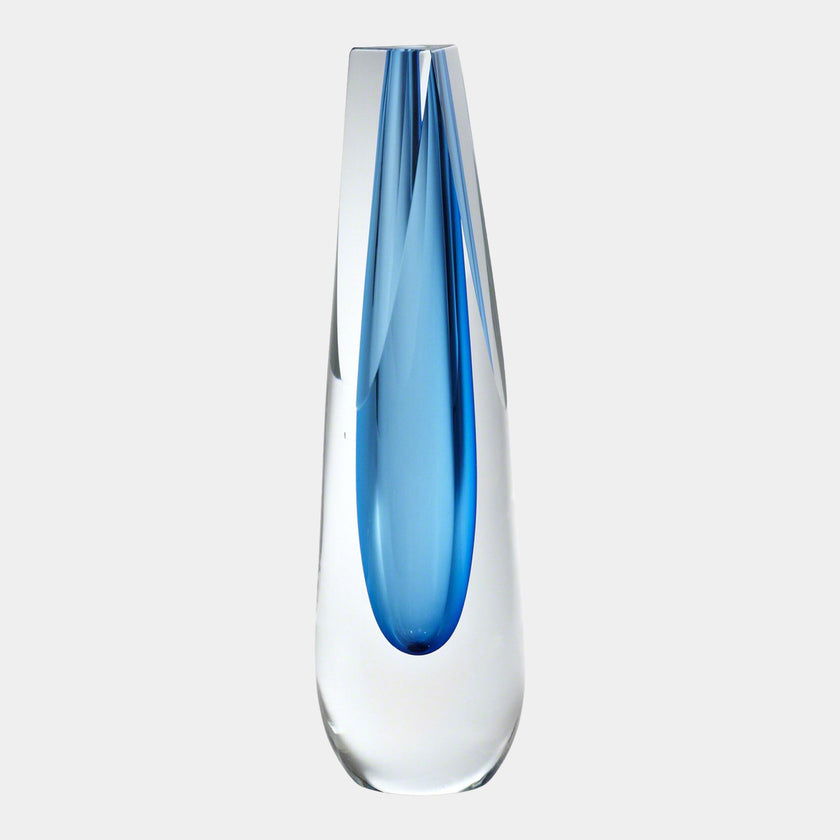 Global Views Cut Glass Vase