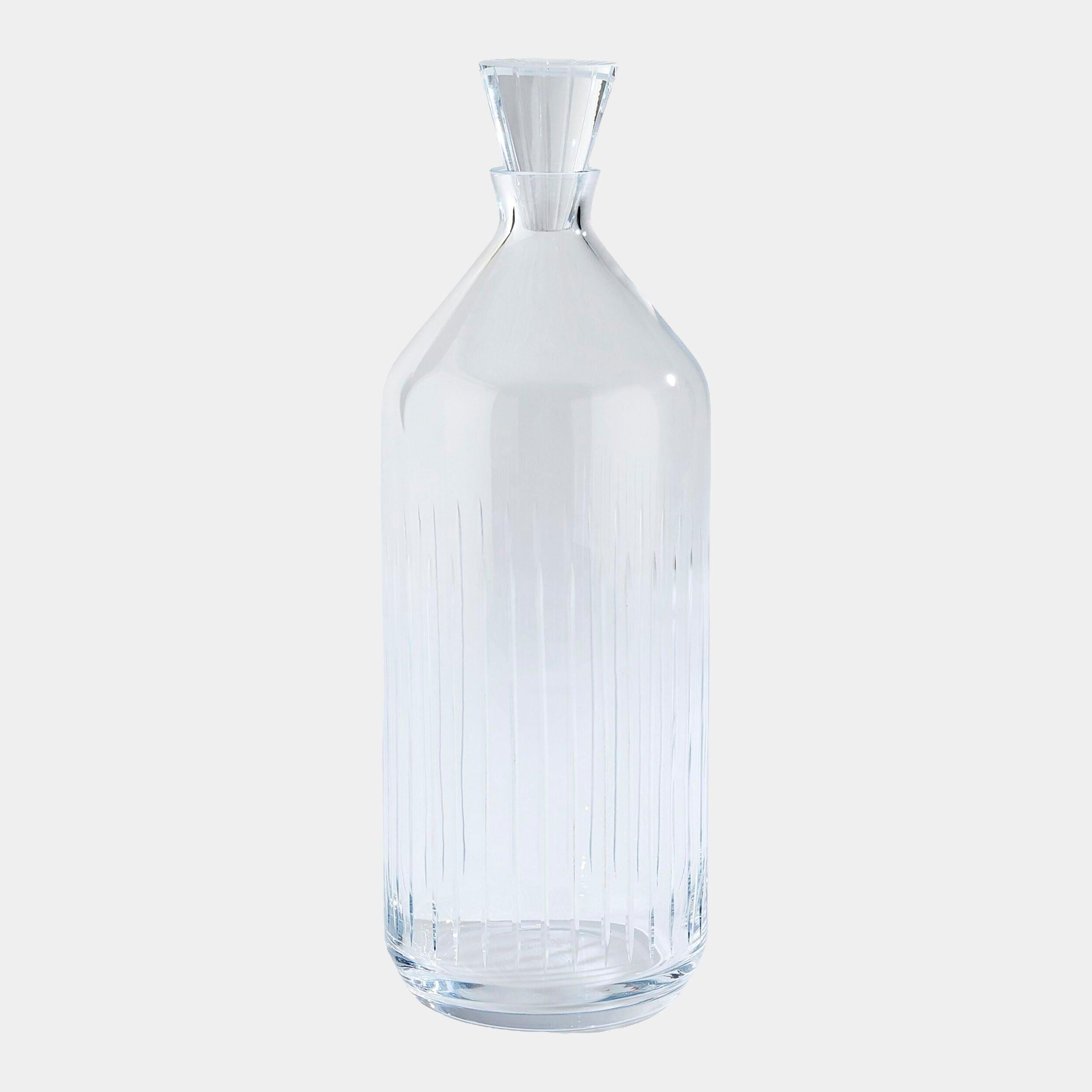 Global Views V Cut Decanter Clearance