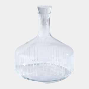 Global Views V Cut Decanter Clearance
