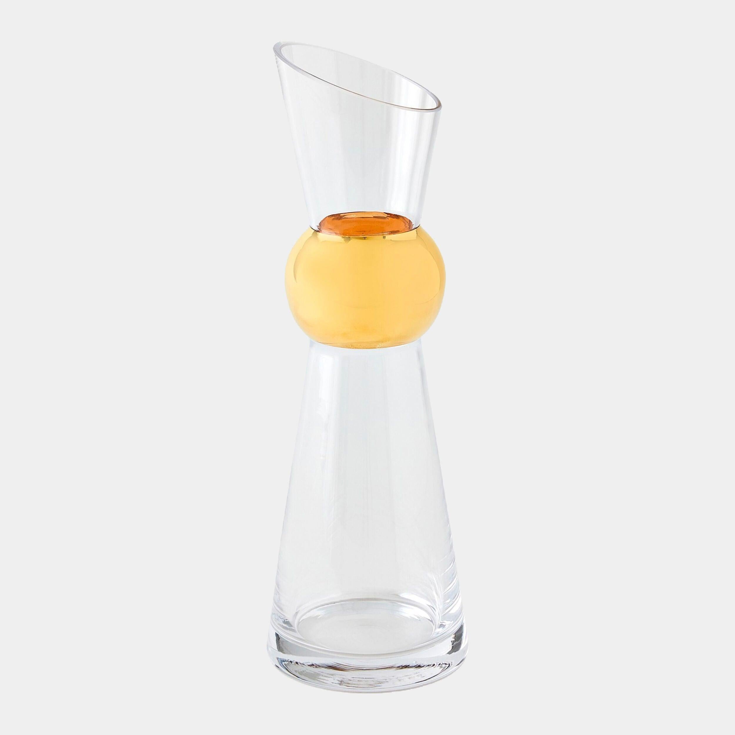 Global Views Metallic Orb Carafe