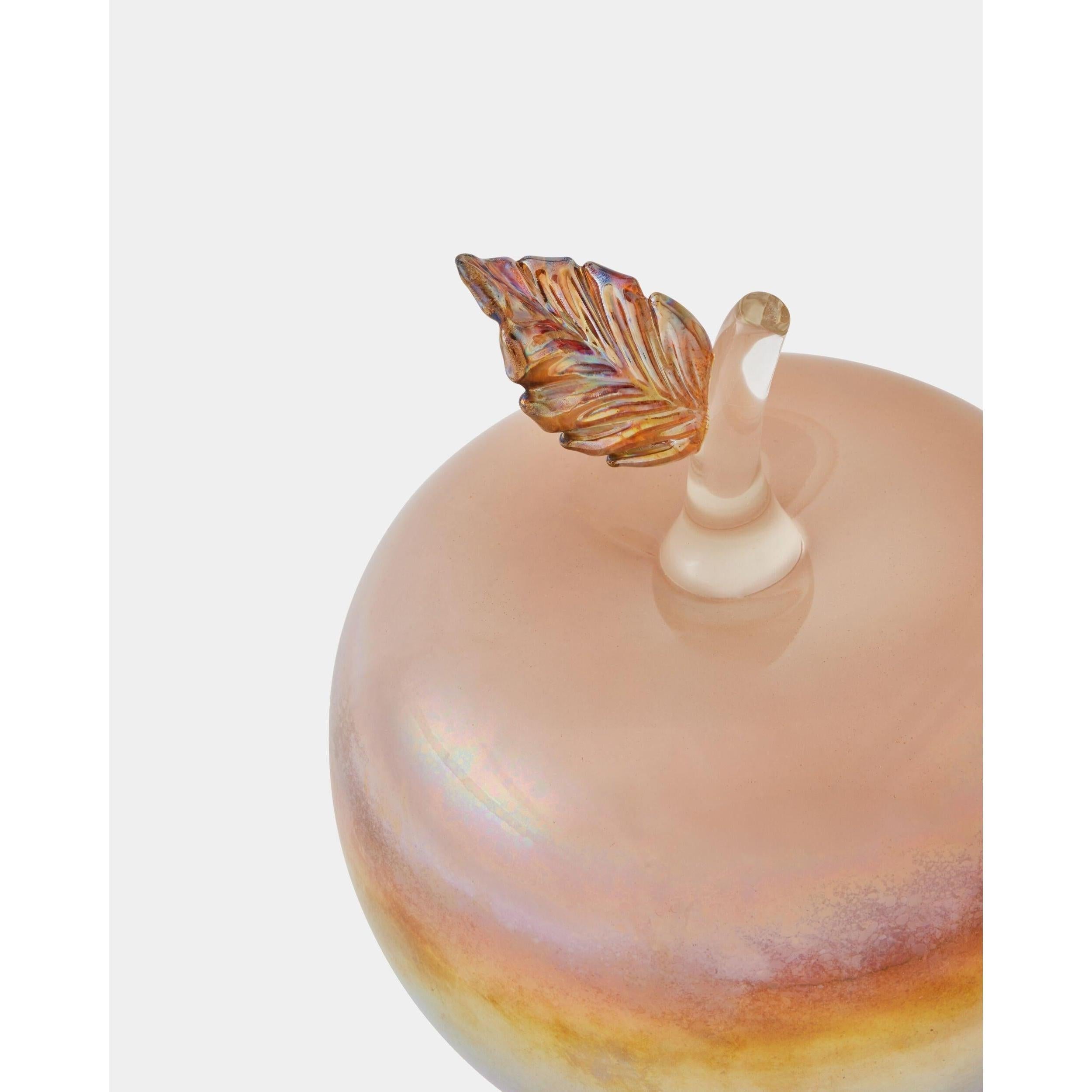 Global Views Glass Apple Sculpture