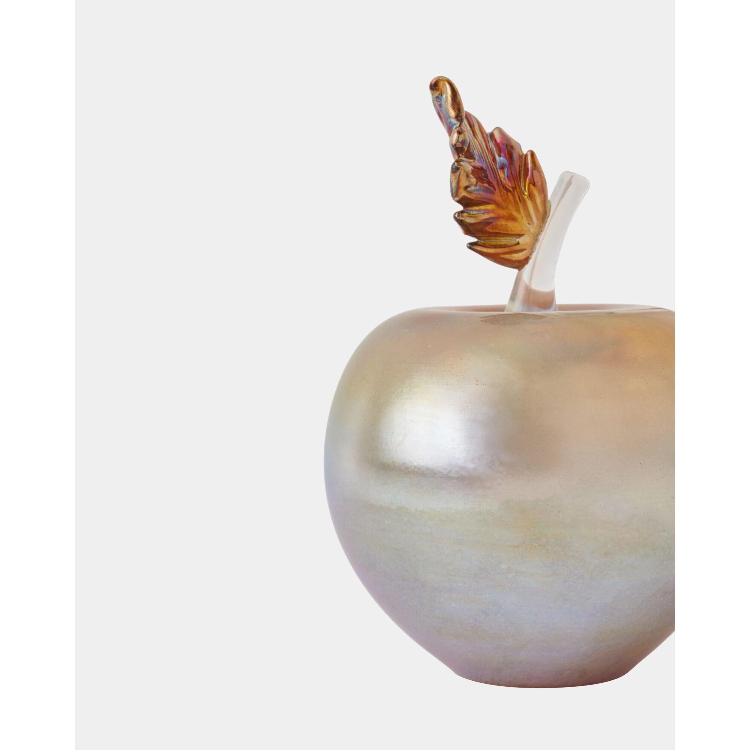 Global Views Glass Apple Sculpture
