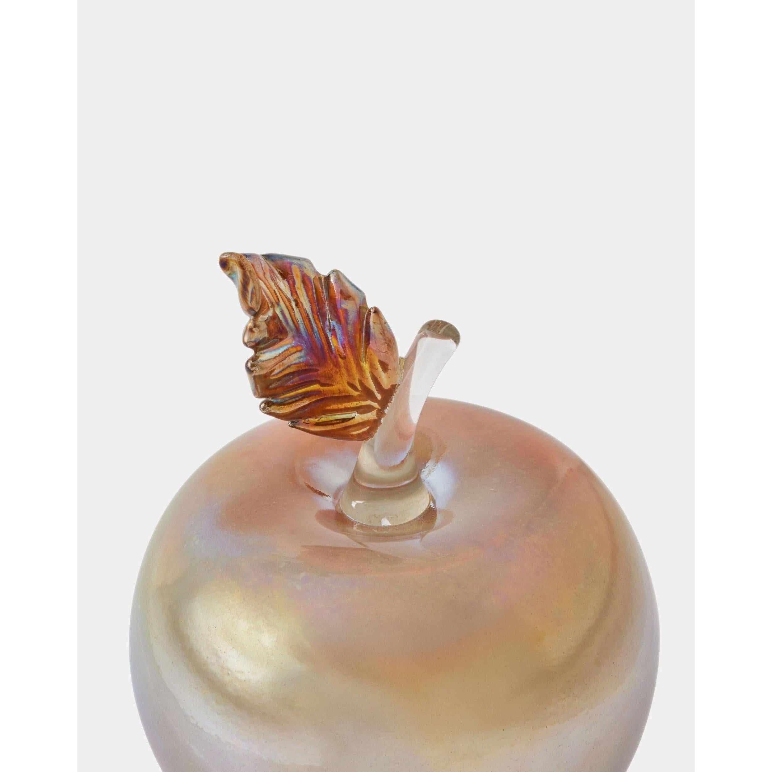 Global Views Glass Apple Sculpture
