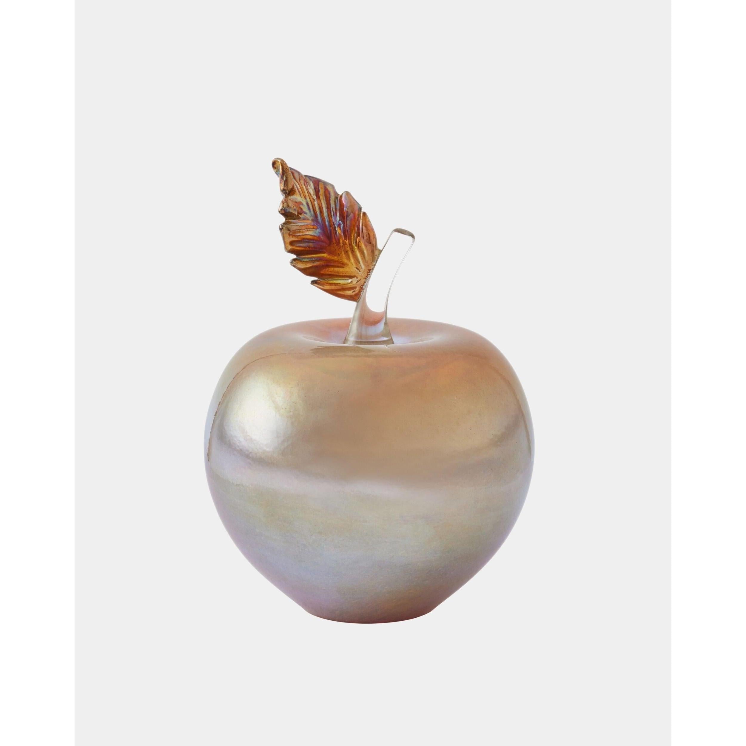 Global Views Glass Apple Sculpture