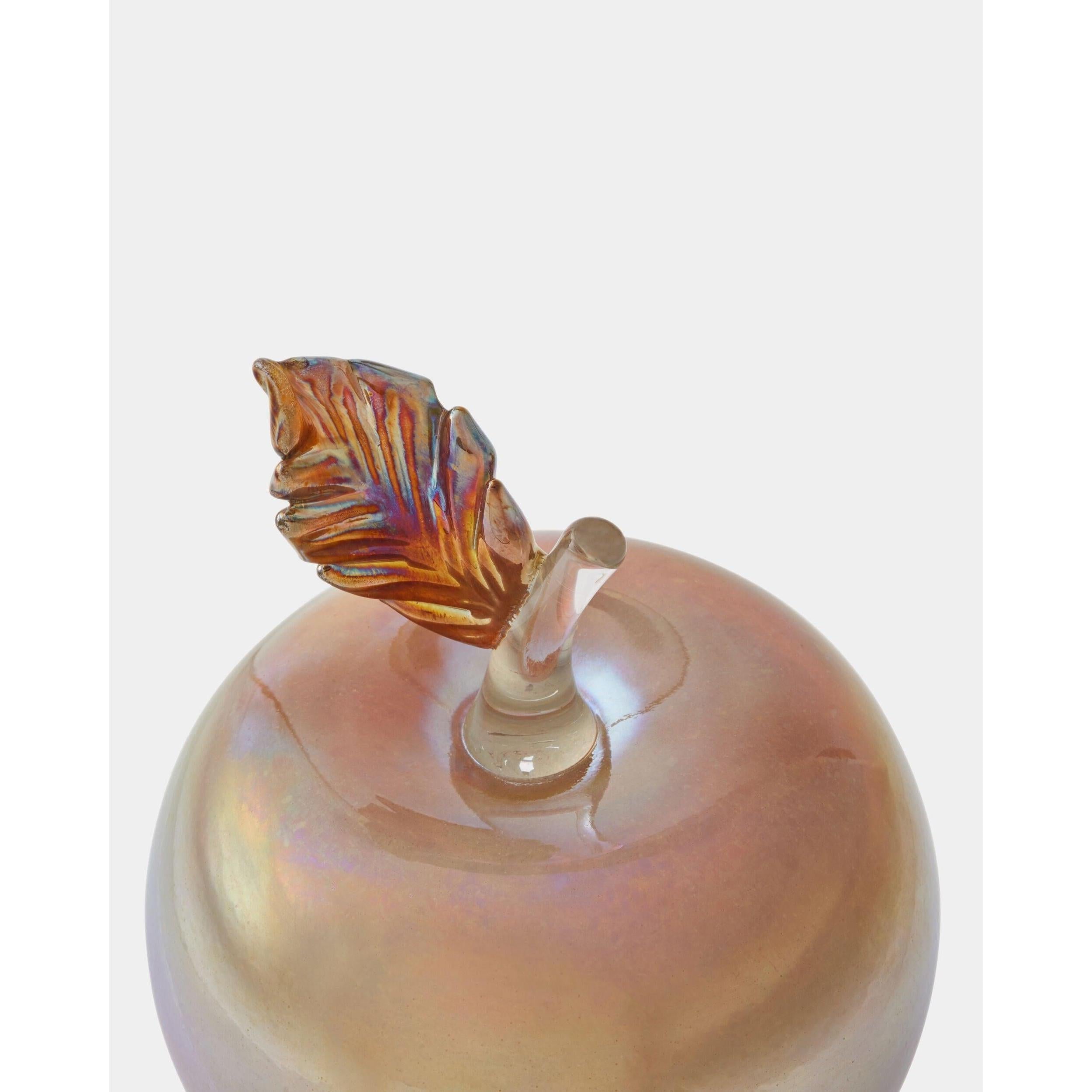 Global Views Glass Apple Sculpture